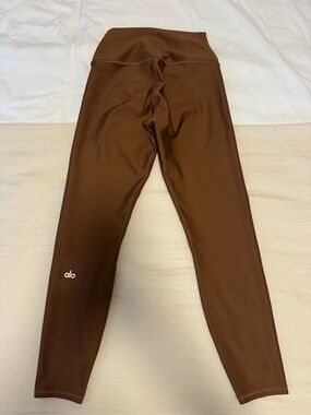 Alo Airlift Leggings Espresso Brown Size S
